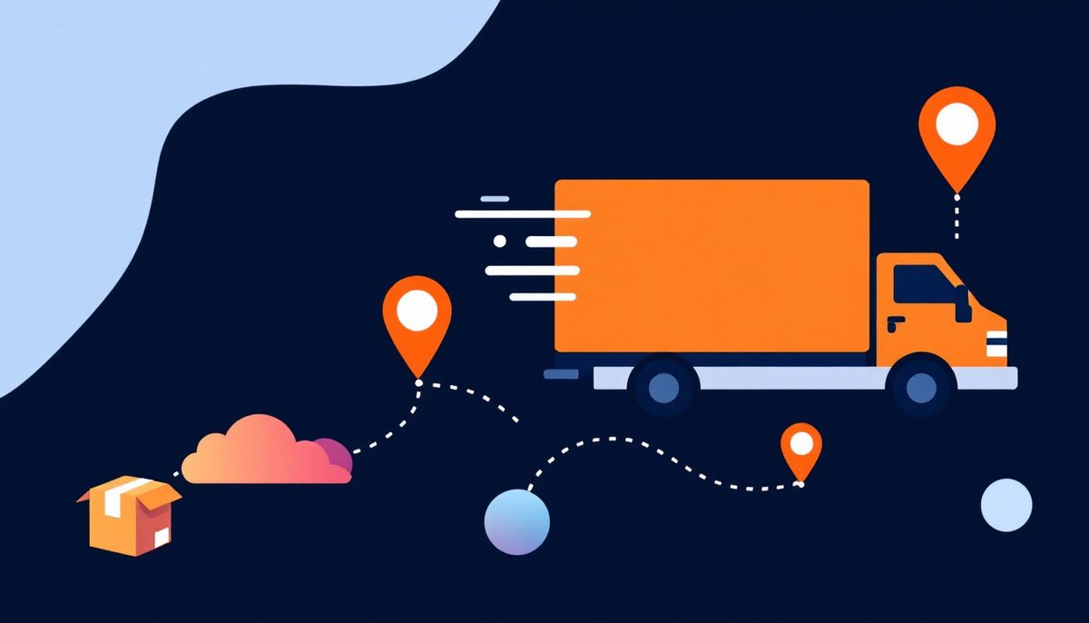 Ilustración editorial de Seonergy sobre envíos y logística para tu tienda online: guía práctica