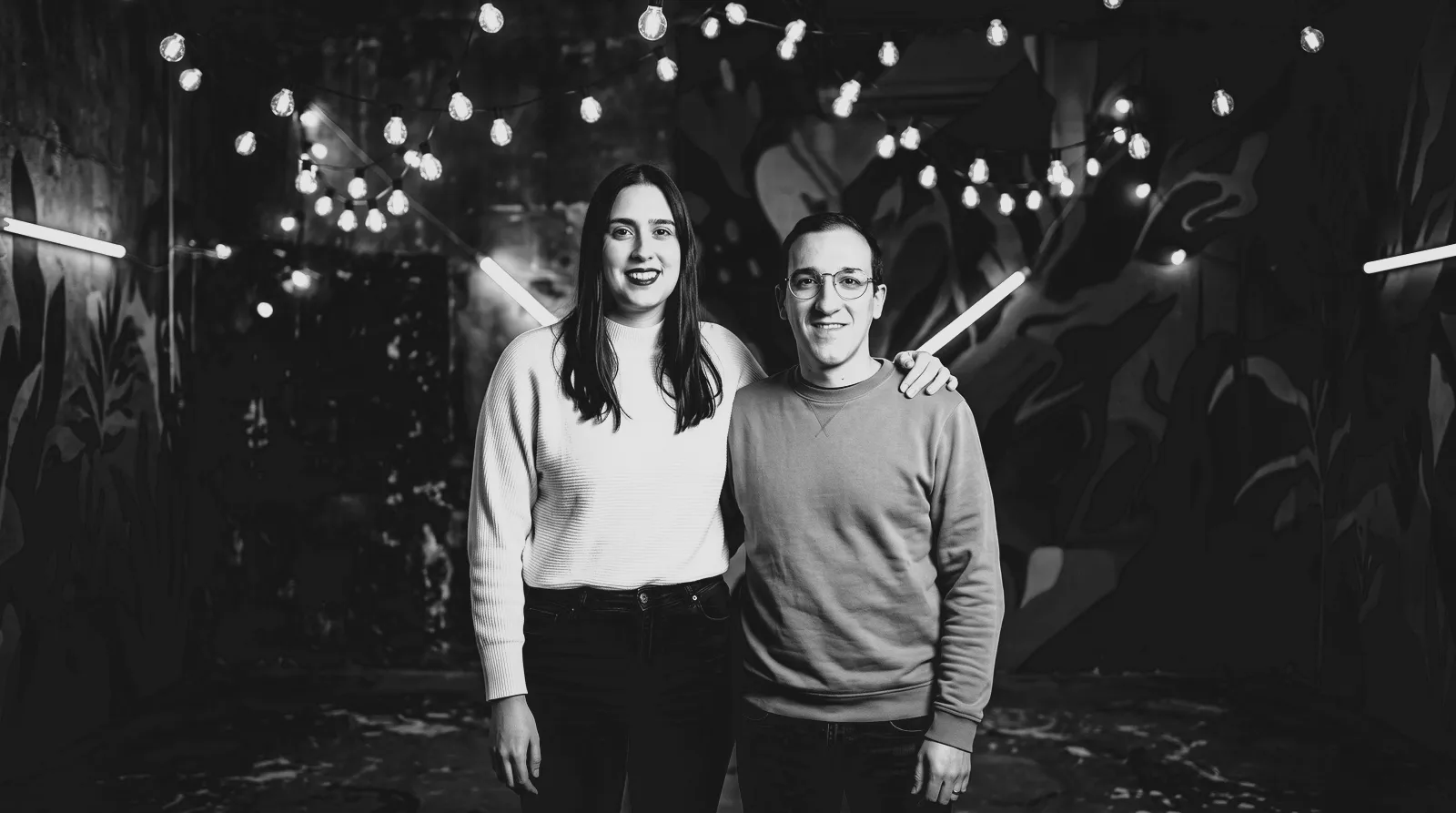 El equipo fundador de Seonergy en su estudio de Yecla